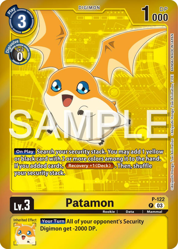 Patamon [P-122] (Digimon Adventure Box 2024) [Tarjetas promocionales] 