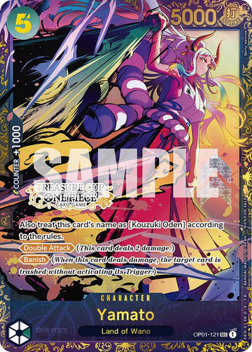 Yamato (Copa del tesoro) [Tarjetas promocionales de One Piece] 