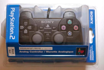 Red Fox Gaming - Hickory - Black Analog Controller - Video Game - Playstation 2