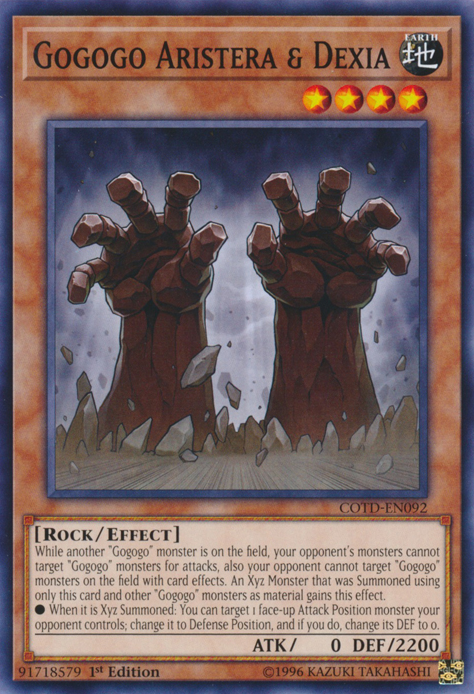 Gogogo Aristera y Dexia [COTD-EN092] Común 