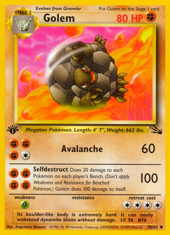 Golem (36/62) [Fósil 1.ª edición] 