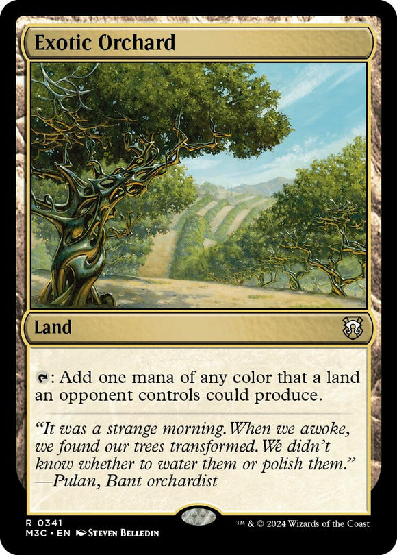 Huerto exótico [Comandante de Modern Horizons 3] 