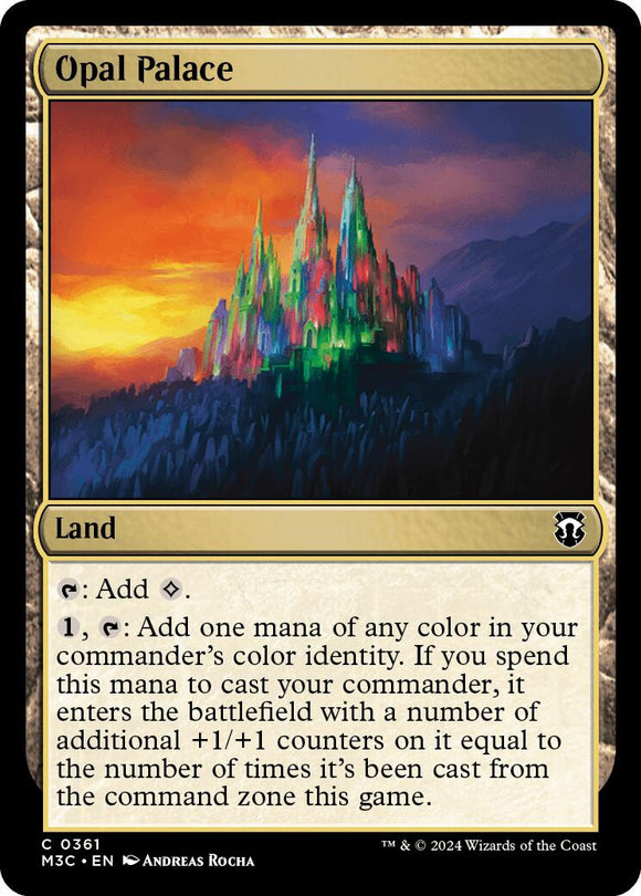Palacio de Ópalo [Comandante de Modern Horizons 3] 