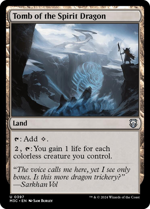 Tumba del dragón espiritual [Modern Horizons 3 Commander] 