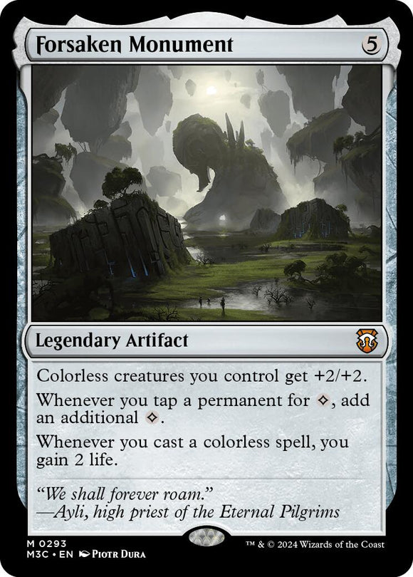 Monumento abandonado [Comandante de Modern Horizons 3] 