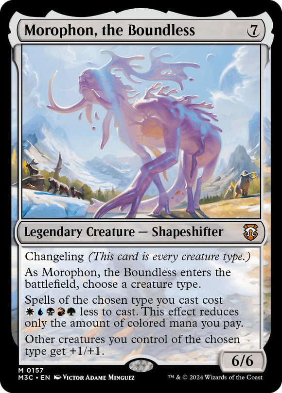 Morophon, el Ilimitado [Comandante de Modern Horizons 3] 
