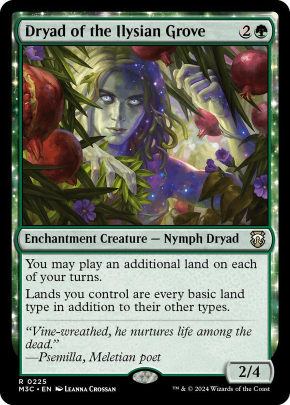 Dríada del bosque ilisio [Comandante de Modern Horizons 3] 