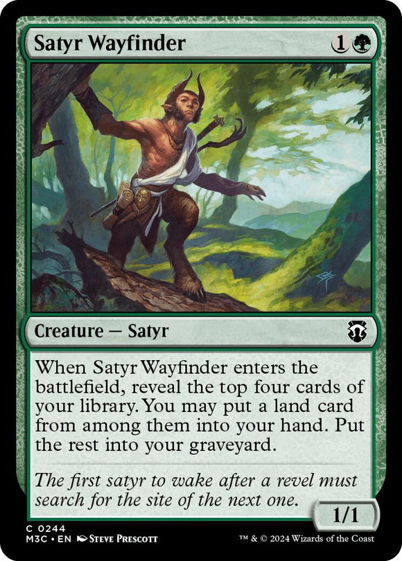 Buscador de caminos de sátiro [Comandante de Modern Horizons 3] 