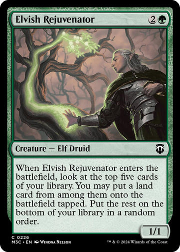 Rejuvenecedor élfico [Comandante de Modern Horizons 3] 