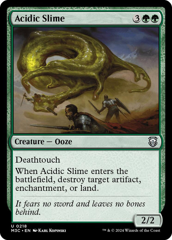Slime ácido [Comandante de Modern Horizons 3] 
