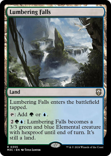 Cataratas Lumbering [Comandante de Modern Horizons 3] 