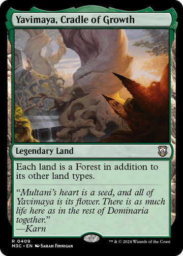 Yavimaya, cuna del crecimiento [Comandante de Modern Horizons 3] 
