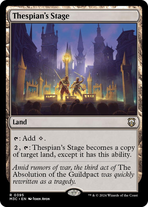 El escenario del actor [Modern Horizons 3 Commander] 