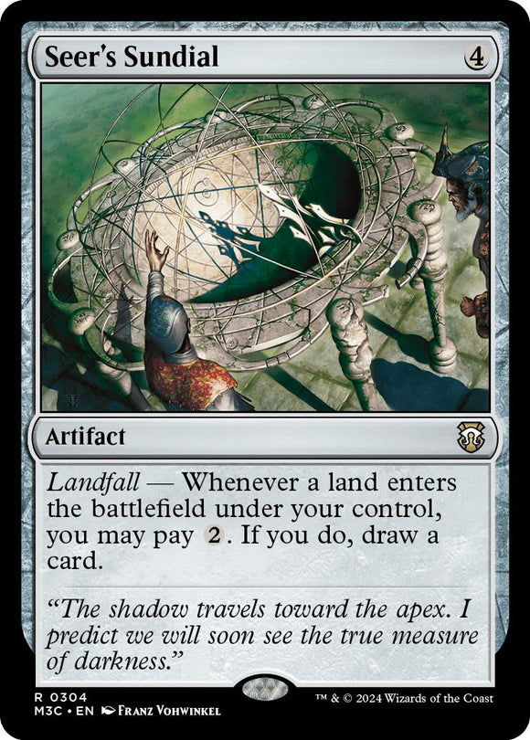 Reloj de sol del vidente [Modern Horizons 3 Commander] 