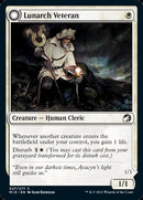 Veterano lunarca // Fantasma luminoso [Innistrad: Midnight Hunt] -1