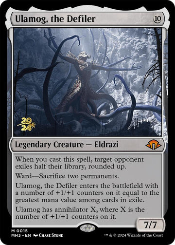 Ulamog, el profanador [Promociones de prelanzamiento de Modern Horizons 3] 