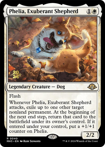 Phelia, pastora exuberante [Promociones de prelanzamiento de Modern Horizons 3] 