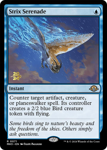 Strix Serenade [Promociones de prelanzamiento de Modern Horizons 3] 