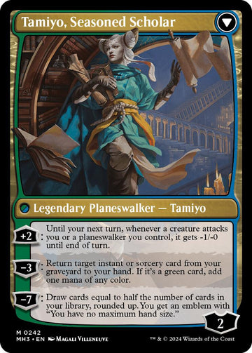 Tamiyo, Inquisitive Student [Modern Horizons 3 Prerelease Promos] - 0
