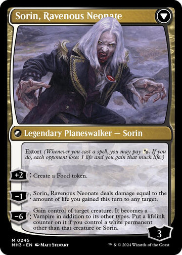 Sorin of House Markov [Modern Horizons 3 Prerelease Promos] - 0