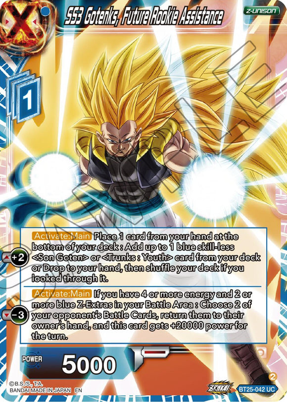 SS3 Gotenks, asistente del futuro novato (BT25-042) [Legend of the Dragon Balls] 