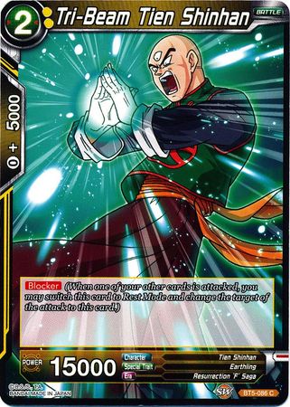 Tien Shinhan de tres rayos (BT5-086) [Renacimiento milagroso] 