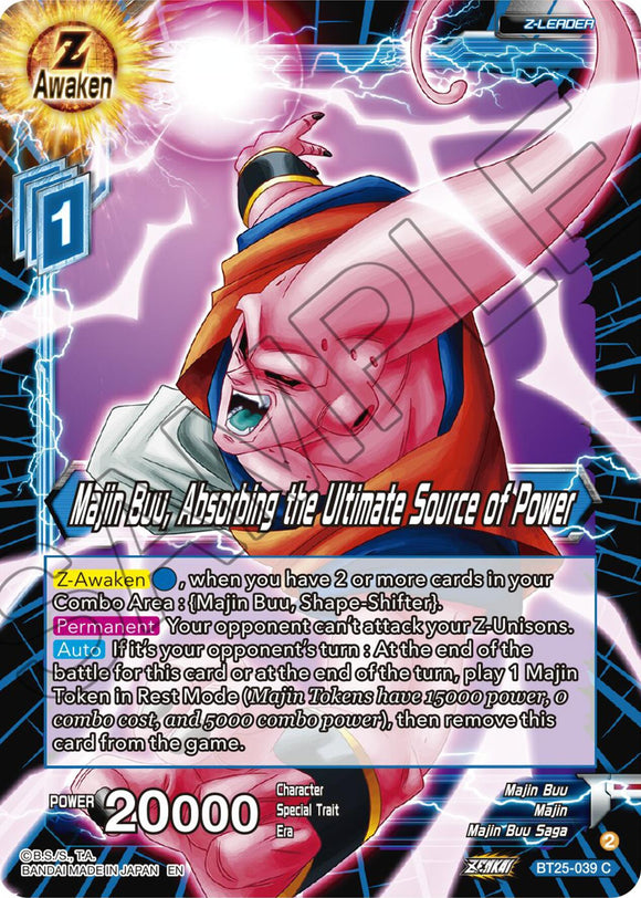 Majin Buu, absorbiendo la fuente suprema de poder (BT25-039) [Legend of the Dragon Balls] 