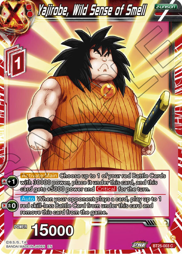 Yajirobe, el olfato salvaje (BT25-003) [Leyenda de las Dragon Balls] 