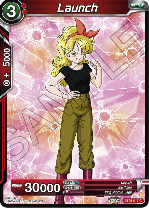 Lanzamiento (BT25-017) [Leyenda de las Dragon Balls] 