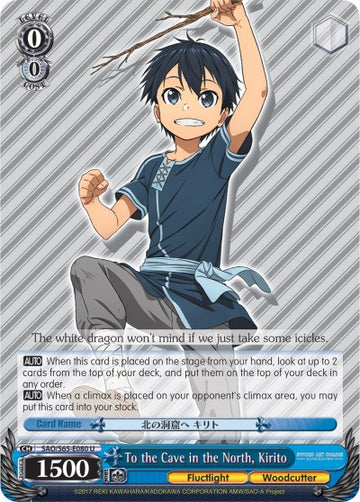 Hacia la cueva del norte, Kirito (SAO/S65-E080 U) [Sword Art Online -Alicization-] 