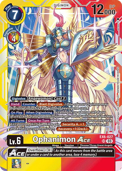 Ophanimon ACE [EX6-027] [Ascenso infernal] 