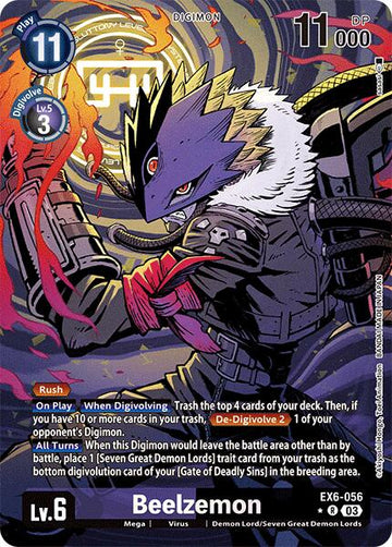 Beelzemon [EX6-056] (Alternate Art) [Infernal Ascension]
