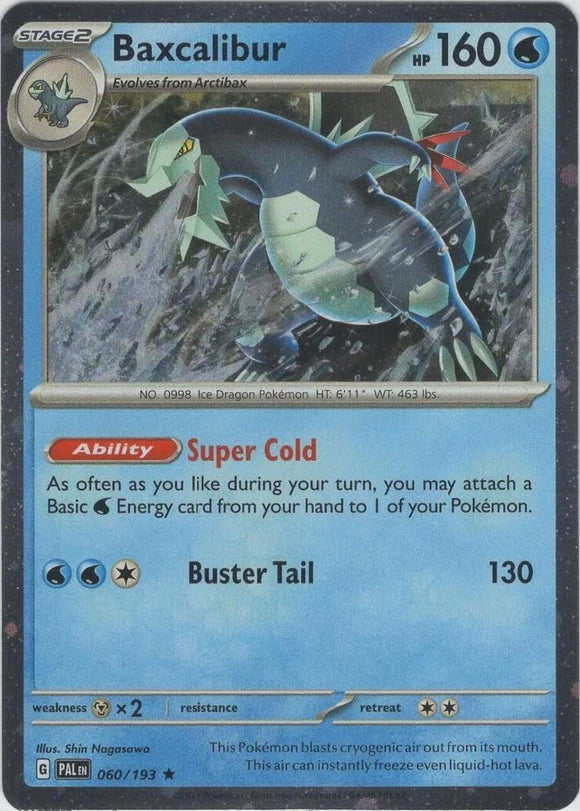 Baxcalibur (060/193) (Holo Cosmos) [Cartas varias] 
