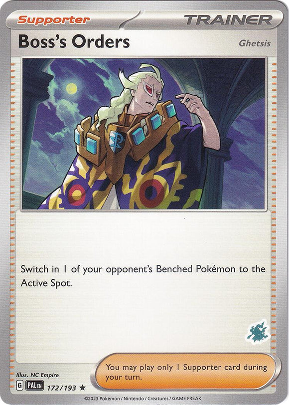 Órdenes del jefe (172/193) (Mazo Darkrai) [Battle Academy 2024] 
