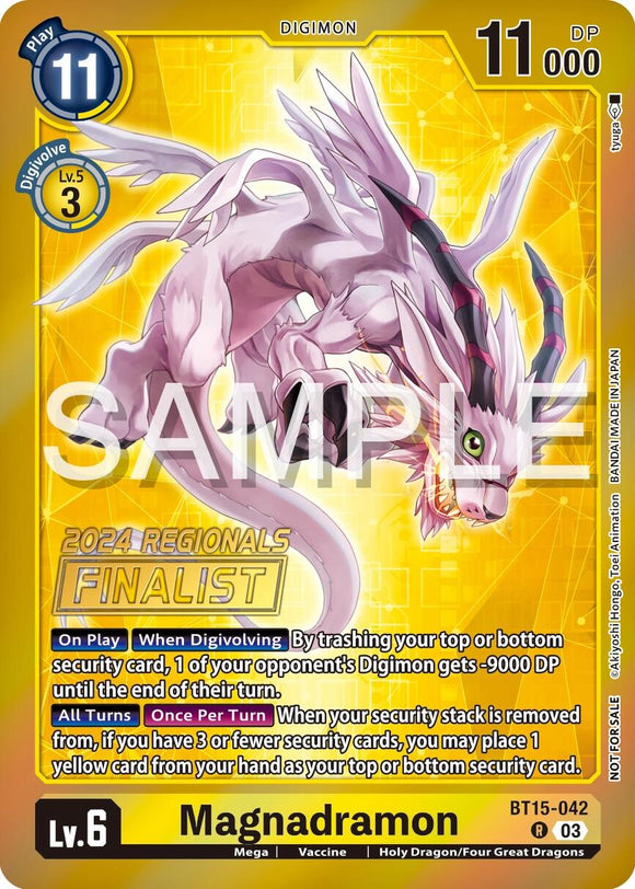 Magnadramon [BT15-042] (finalista de las regionales de 2024) [Exceed Apocalypse] 
