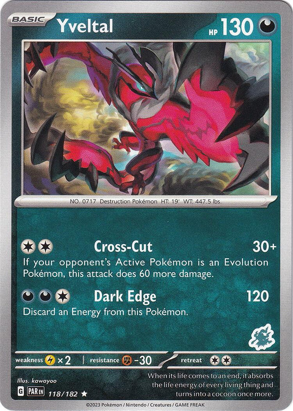 Yveltal (118/182) (Mazo Darkrai) [Academia de Batalla 2024] 