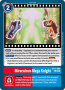 Miraculous Mega Knight [BT17-095] [Secret Crisis]-1
