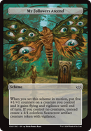My Followers Ascend (Full Art) [Duskmourn: Archenemy]-1