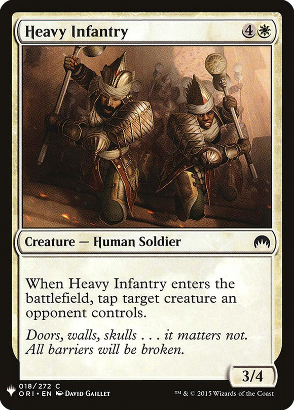 Infantería pesada [Mystery Booster] 