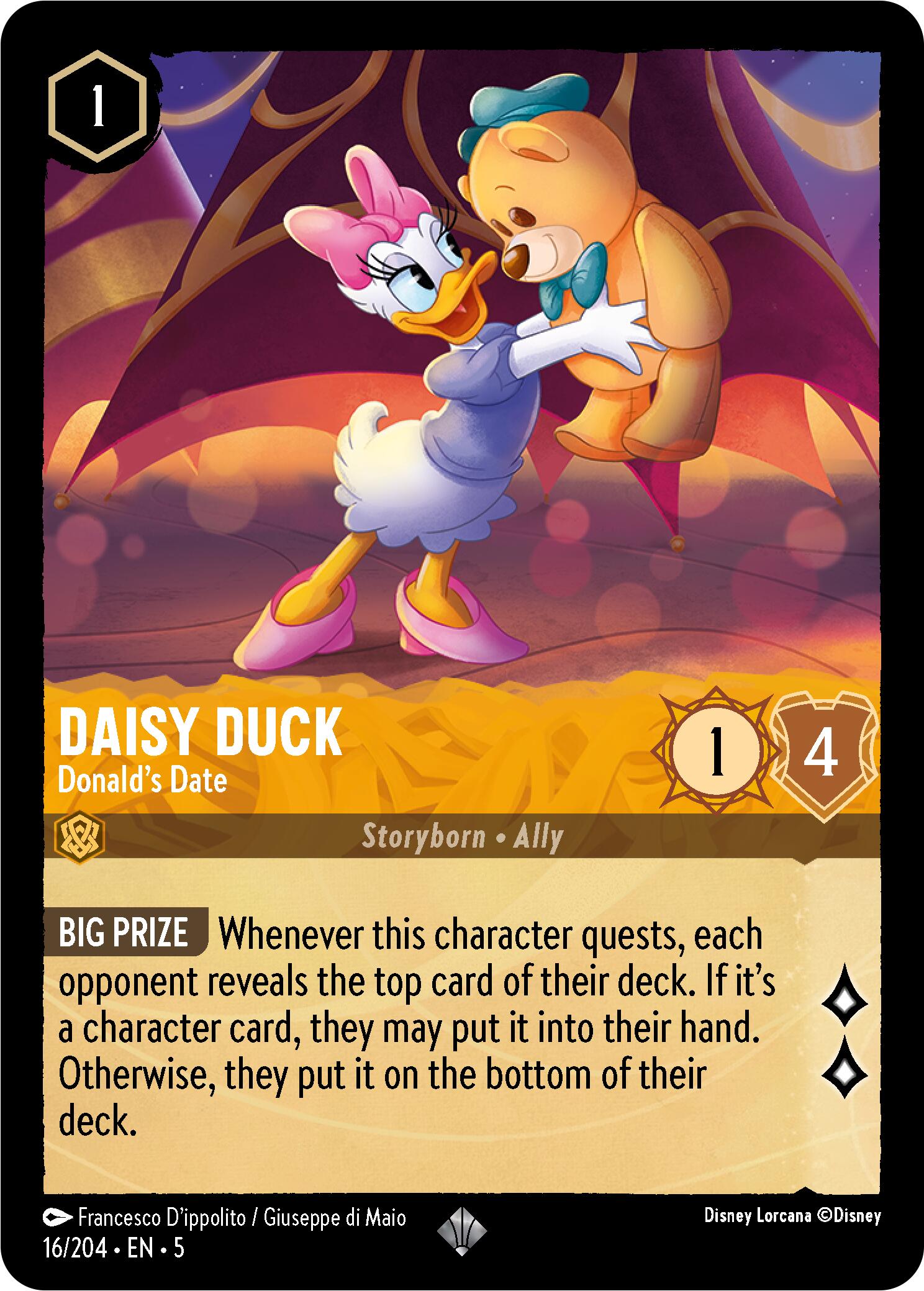 Daisy Duck - La cita de Donald (16/204) [Cielos brillantes] 