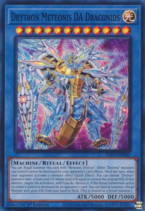 Draconids DA de Drytron Meteonis [INFO-EN032] Súper raro 