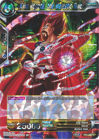 Rey Vegeta, el Majestuoso Gobernante (DB1-066) [Dragon Brawl] 