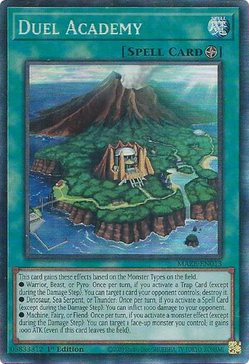 Academia de duelo [MAZE-EN013] Edición limitada de coleccionista 