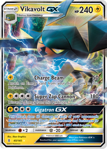 Vikavolt GX (45/145) [Sol y Luna: Guardianes en ascenso] 