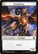 Kraken // Elemental (010) Double-Sided Token [Commander 2020 Tokens]-2