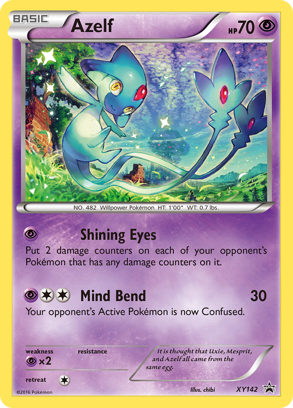 Azelf (XY142) [Promociones de XY: Black Star] 