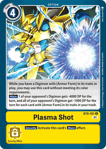 Disparo de plasma [BT8-101] [Nuevo despertar] 