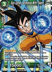 Son Goten, rebosante de talento (P-255) [Tarjetas de promoción] 