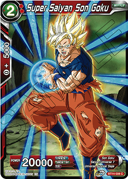 Super Saiyan Son Goku (BT14-006) (BT14-006) [Espíritus cruzados] 
