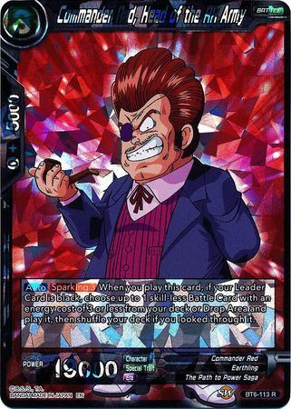 Comandante Red, jefe del ejército RR (BT6-113) [Destroyer Kings] 